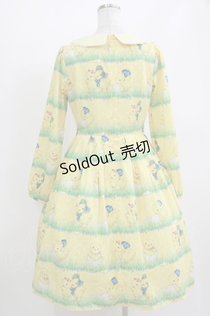 画像3: Emily Temple cute / Baby Chickワンピース M イエロー H-26-06-22-008-ET-OP-AK-ZH (3)