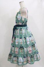 画像2: Emily Temple cute / Tea selectノースリーブワンピース  グリーン H-26-06-22-012-ET-OP-AK-ZH (2)