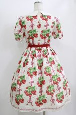画像3: Emily Temple cute / Strawberry Ribbon treeワンピース S アイボリー H-26-06-22-016-ET-OP-AK-ZH (3)