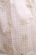 画像4: Emily Temple cute / とんすけとミス・バニー/Happy Springワンピース  ピンク H-26-06-22-002-ET-OP-AK-ZH (4)