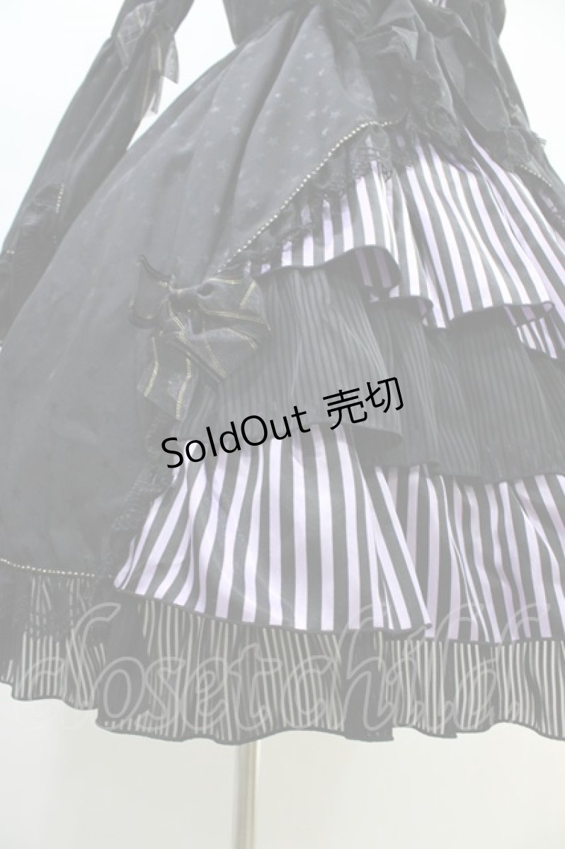画像5: BABY,THE STARS SHINE BRIGHT / 薔薇咲く夜のHocus-Pocus魔女ワンピース Free ブラック/パープル H-26-06-23-1032-BA-OP-NS-ZH (5)