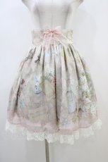 画像1: BABY,THE STARS SHINE BRIGHT / Ave Maria~天のきさきとMadonna lily~柄スカート Free ピンク H-26-06-23-1041-BA-SK-NS-ZH (1)