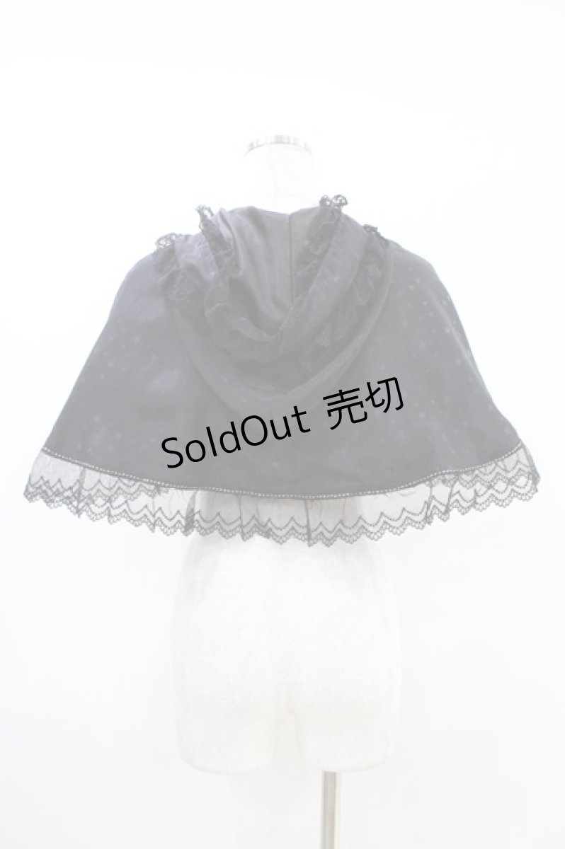 画像2: BABY,THE STARS SHINE BRIGHT / 薔薇咲く夜のHocus-Pocus魔女ケープ Free ブラック H-26-06-23-1052-BA-OP-NS-ZH (2)