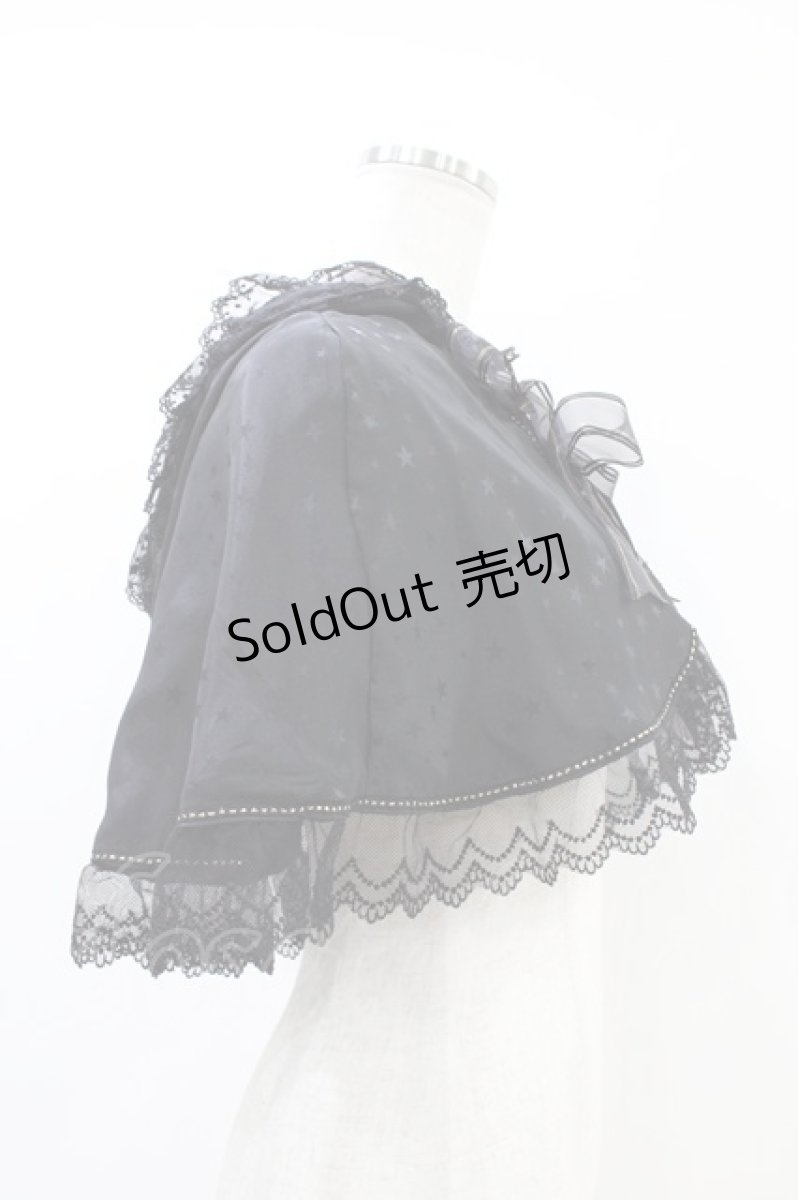 画像3: BABY,THE STARS SHINE BRIGHT / 薔薇咲く夜のHocus-Pocus魔女ケープ Free ブラック H-26-06-23-1052-BA-OP-NS-ZH (3)
