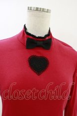 画像3: Angelic Pretty / Lovely Heartタートルネックカットソー Free レッド H-26-06-23-1059-AP-TO-NS-ZH (3)