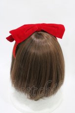 画像2: Heart E / リボンカチューシャ  レッド H-26-06-23-1011-LO-ZA-NS-ZH (2)