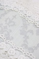画像4: BABY,THE STARS SHINE BRIGHT / 薔薇咲く夜に訪れる不思議な物語柄ヘッドドレス  サックスミント H-26-06-23-1012-BA-AC-NS-ZH (4)