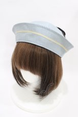 画像1: Kurumi Collaboration / マリンアカデミアハット  サックス H-26-06-23-1020-GO-AC-NS-ZH (1)