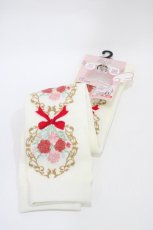 画像1: virally / 星名桜子/ECHSOVKサイドフラワー  オフ/レッド H-26-06-23-1025-PU-ZA-NS-ZH (1)