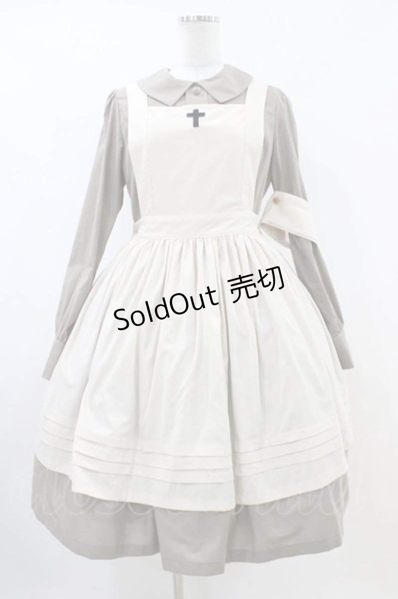 画像1: LIEF / セイント・エステルワンピース M ディープオリーブ H-26-06-23-1031-LO-OP-NS-ZH (1)