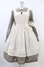 画像1: LIEF / セイント・エステルワンピース M ディープオリーブ H-26-06-23-1031-LO-OP-NS-ZH (1)