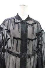 画像3: Candy Stripper / RIBBON SHEER DRESS 2 BLACK H-26-06-24-1028-PU-OP-AK-ZH (3)