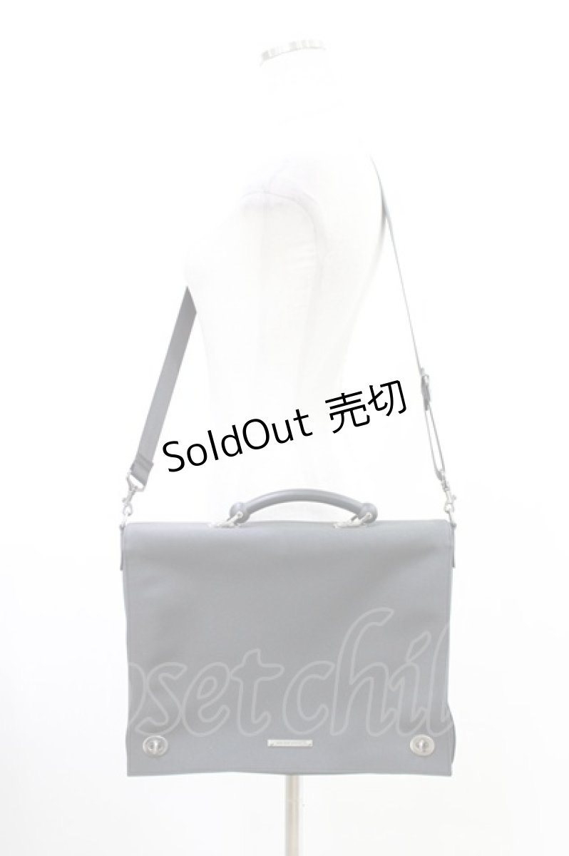画像1: Jean Paul GAULTIER / ターンロック2WAYバッグ  黒 H-26-06-24-1010-GO-BG-AK-ZH (1)