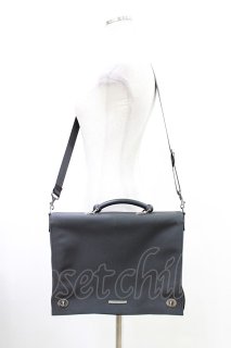 Jean Paul GAULTIER / ターンロック2WAYバッグ 黒 H-26-06-24-1010-GO