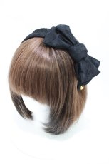 画像1: MILK / MARYヘアードレス  ブラックレース H-26-06-24-1002-ML-AC-AK-ZH (1)