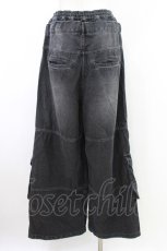 画像2: Candy Stripper / 9 POCKETS LAYERED DENIM PANTS F BLACK H-26-06-24-1017-PU-PA-AK-ZH (2)