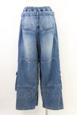 画像2: Candy Stripper / 9 POCKETS LAYERED DENIM PANTS F ブルー H-26-06-24-1018-PU-PA-AK-ZH (2)