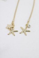 画像2: MILK / sea creaturesピアス  ゴールド H-26-06-24-1004-ML-AC-AK-ZH (2)