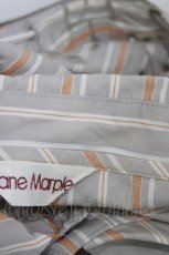 画像5: Jane Marple / フレンチストライプレースクロスカラードレス M グレー H-26-06-24-1023-JM-OP-AK-ZH (5)
