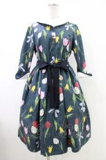 画像1: Emily Temple cute / Tulipワンピース M ネイビー H-26-06-24-1025-ET-OP-AK-ZH (1)