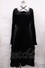 画像1: Cherirulu Chocola / TT*MINベロアOP M ブラック H-26-06-24-011-GO-OP-NS-ZH (1)