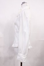 画像2: Innocent World / リボン付きドットブラウス M 白 H-26-06-24-023-IW-BL-NS-ZH (2)