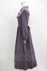 画像2: Innocent World / コーデリアローズワンピース M ダスティグレープ × 淡紫 / Dusty Grape × Pale Purple H-26-06-25-026-IW-OP-NS-ZH (2)