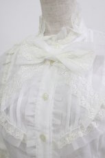 画像3: Innocent World / オーガンジー姫袖ドールブラウス M 白 H-26-06-25-048-IW-BL-NS-ZH (3)