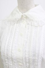 画像3: Angelic Pretty / リリカルパーティ‐ブラウス Free 白 H-26-06-25-049-AP-BL-NS-ZH (3)