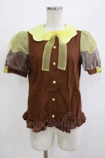 画像1: Angelic Pretty / Honey Bear's Cafeブラウス Free ブラウン H-26-06-25-050-AP-BL-NS-ZH (1)