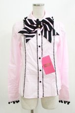 画像1: Angelic Pretty / Happyポンポンブラウス Free ピンク H-26-06-25-052-AP-BL-NS-ZH (1)