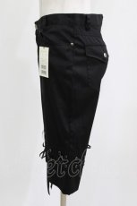 画像2: PEACE NOW / レースアップパンツ M 黒 H-26-06-25-1008-PU-PA-AK-ZH (2)