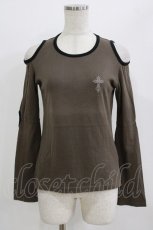 画像1: PEACE NOW / バックプリントカットソー M 茶 H-26-06-25-1026-PU-TO-AK-ZH (1)