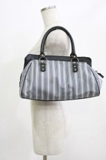画像2: Victorian maiden / レジメンタルストライプバッグ  アッシュ H-26-06-25-063-CL-BG-NS-ZH (2)