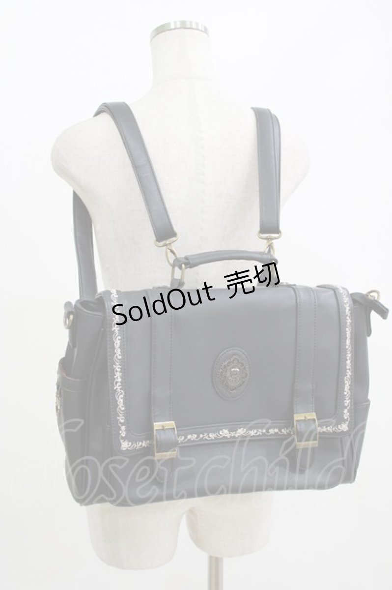 画像1: ALICE and the PIRATES / A/PランドセルBag  ブラック H-26-06-25-065-PA-BG-NS-ZH (1)