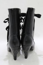 画像3: Victorian maiden / Victorianショートブーツ 25cm ブラック H-26-06-25-076-CL-SH-NS-ZH (3)