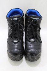 画像1: YOSUKE / 厚底スニーカー 24cm ブラック H-26-06-25-080-PU-SH-NS-ZH (1)