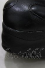 画像6: YOSUKE / 厚底スニーカー 24cm ブラック H-26-06-25-080-PU-SH-NS-ZH (6)