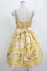 画像3: Angelic Pretty / Honey Bear's Cafeジャンパースカート Free ピンク H-26-06-25-010-AP-OP-NS-ZH (3)