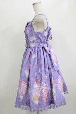 画像2: Angelic Pretty / Decoration Ice Creamジャンパースカート Free ラベンダー H-26-06-25-013-AP-OP-NS-ZH (2)