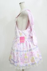 画像2: Angelic Pretty / Baby Toysサロペット Free ピンク H-26-06-25-022-AP-OP-NS-ZH (2)