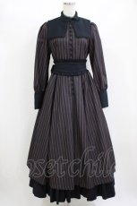 画像1: Sheglit / "Fantine"ロングドレス M ネイビー H-26-06-25-023-EL-OP-NS-ZH (1)