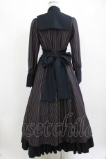 画像3: Sheglit / "Fantine"ロングドレス M ネイビー H-26-06-25-023-EL-OP-NS-ZH (3)