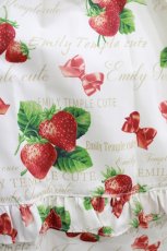 画像4: Emily Temple cute / Mellow Strawberryノースリーブワンピース M アイボリー H-26-06-26-026-ET-OP-NS-ZH (4)