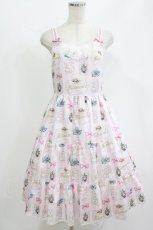 画像1: Emily Temple cute / Botanical Perfumeキャミソールワンピース M ピンク H-26-06-26-029-ET-OP-NS-ZH (1)