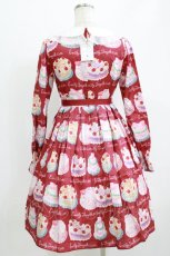 画像3: Emily Temple cute / Decoration CAKEワンピース S レッド H-26-06-26-032-ET-OP-NS-ZH (3)