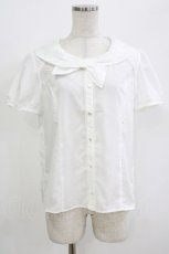 画像1: Emily Temple cute / パティシエパフブラウス M 白 H-26-06-26-035-ET-BL-NS-ZH (1)