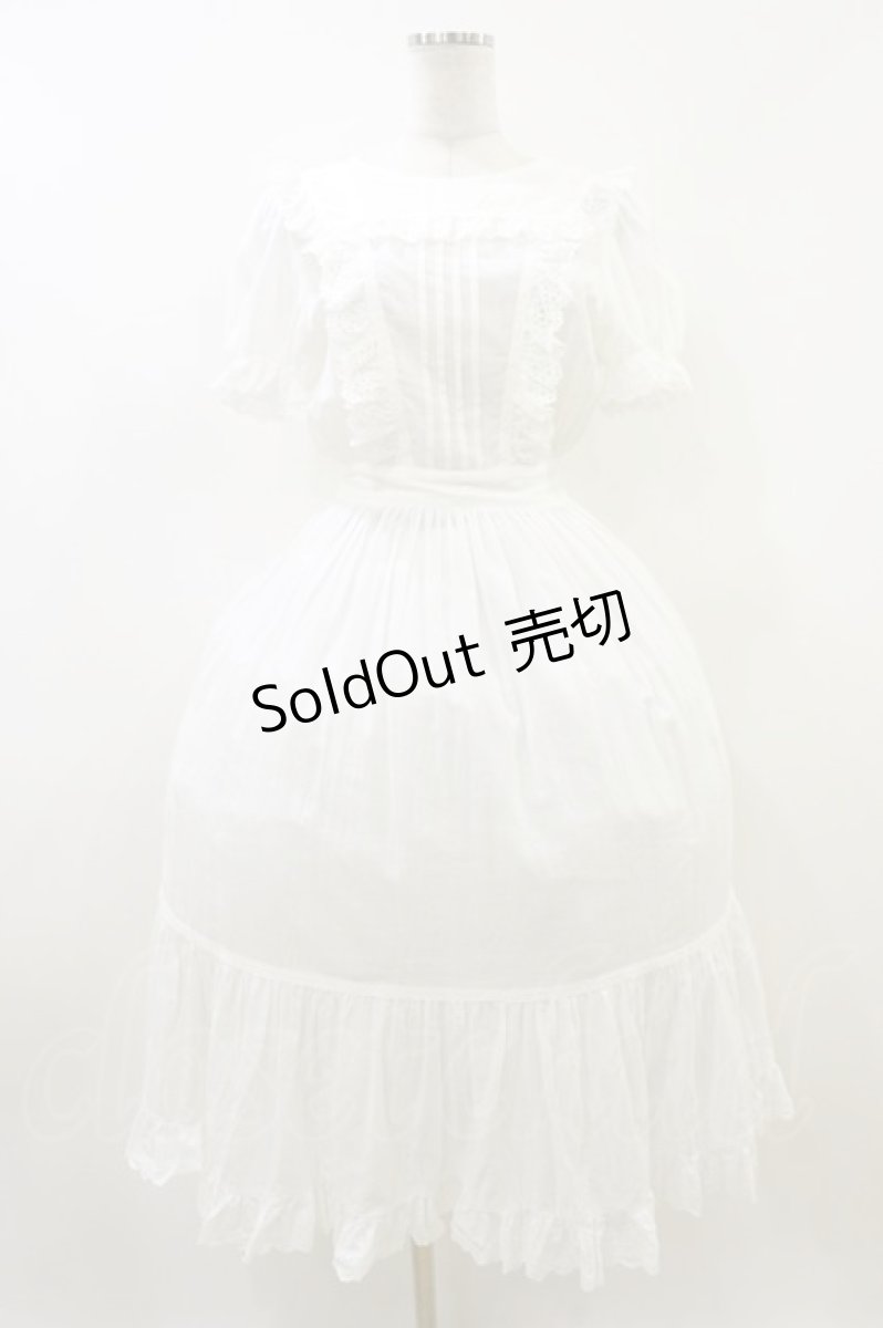 画像1: Katie / HANGING ROCK puff dress Free 白 H-26-06-26-1025-LO-OP-NS-ZH (1)
