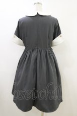 画像2: To Alice / ネクタイ付きセーラーワンピース M グレー H-26-06-26-1033-LO-OP-NS-ZH (2)