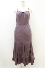 画像1: an another angelus / フロントリボンナローフレアーキャミワンピース Free MAUVE H-26-06-26-1037-CA-OP-NS-ZH (1)